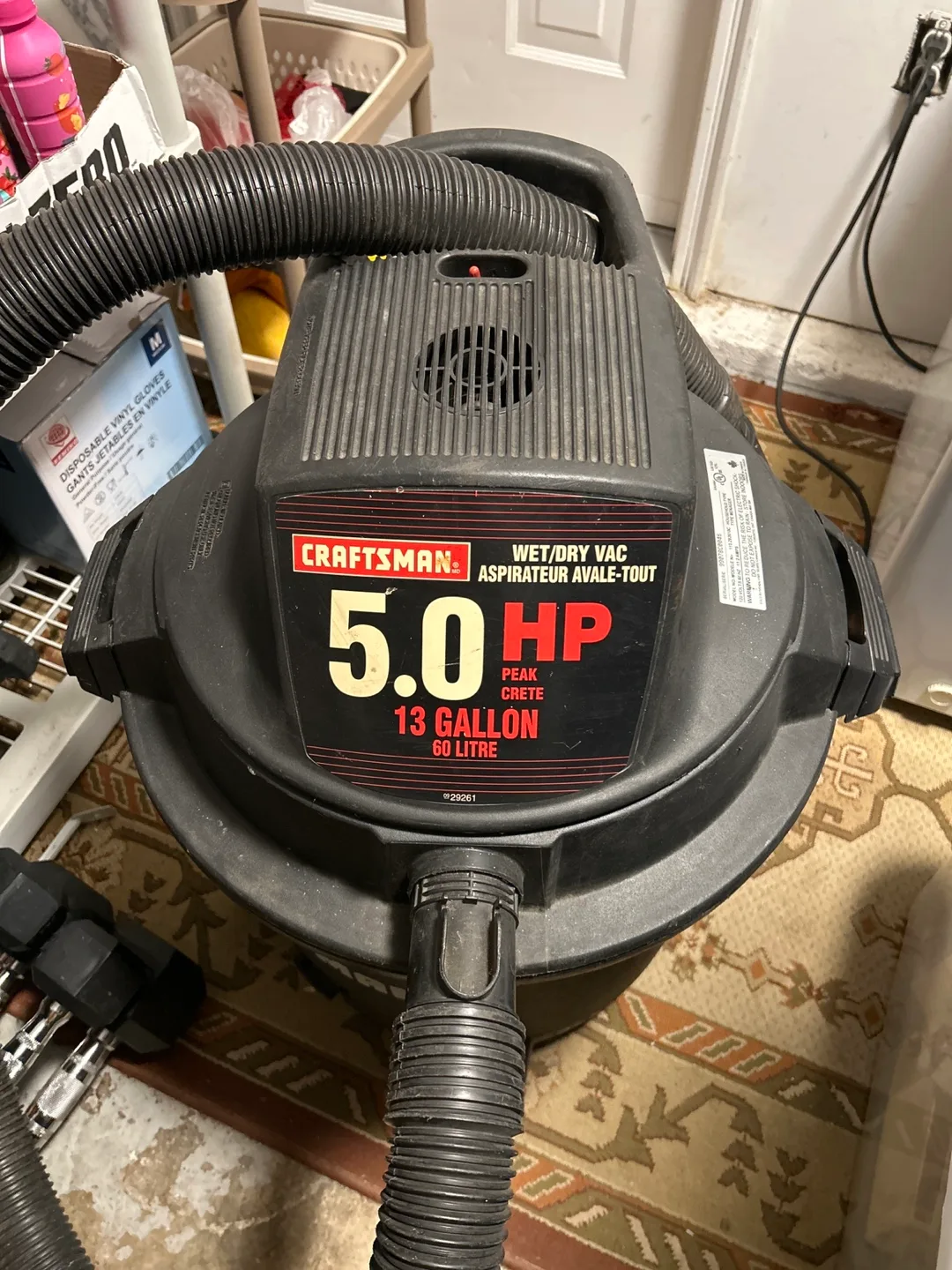 Craftsman Wet/Dry shop Vacuum thumbnail