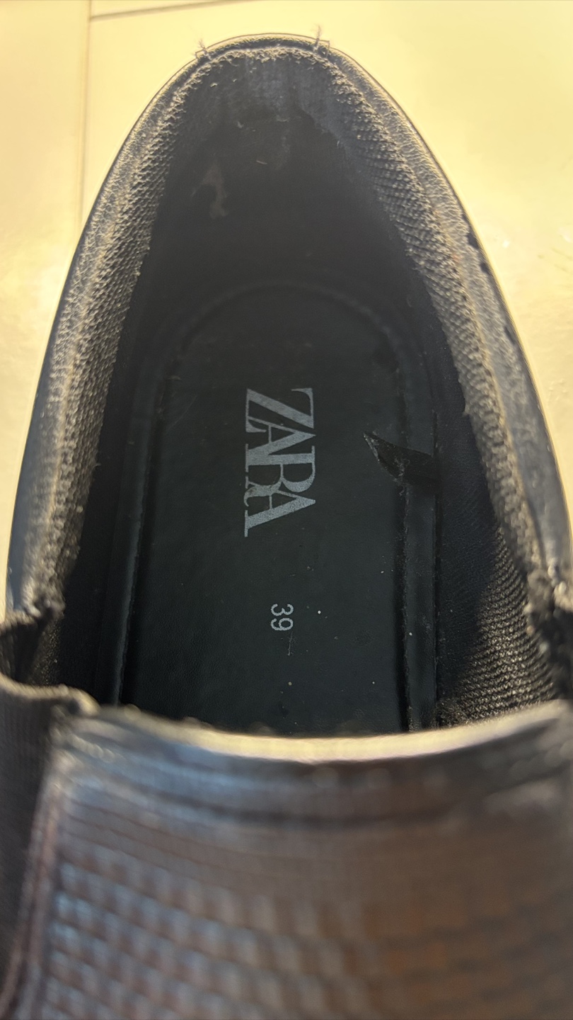 Zara Black Slip-on Shoes - photo 4