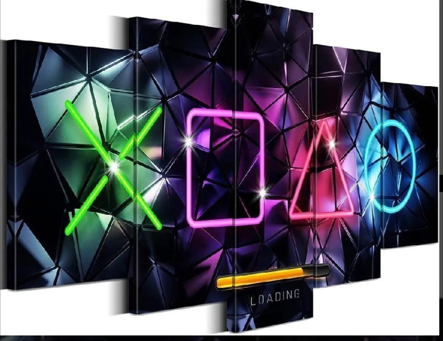 PlayStation Controller Symbol Wall Art thumbnail