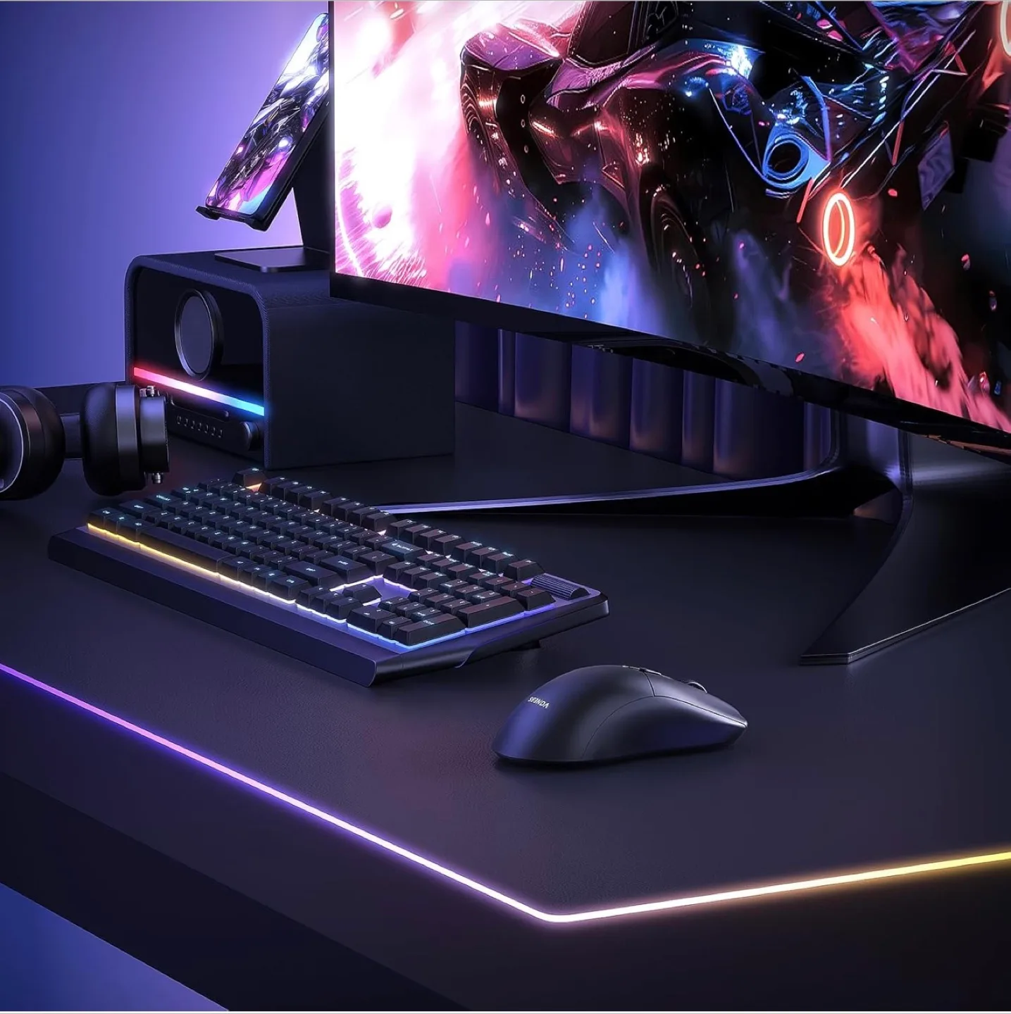 SEENDA MG D7 Wireless/Wired Mouse image indicator(7)