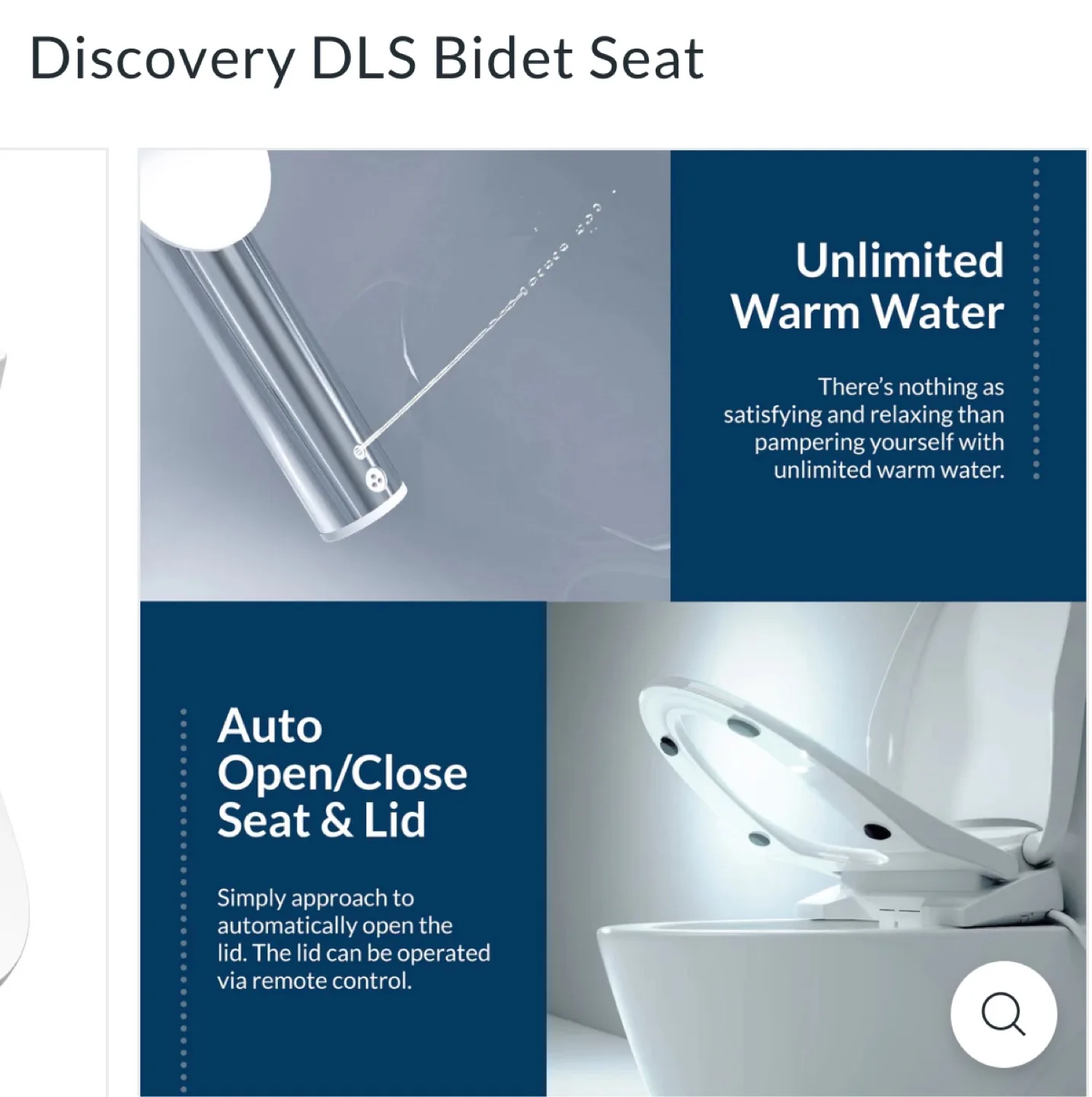 Bio Bidet DLS Bidet Seat image indicator(4)