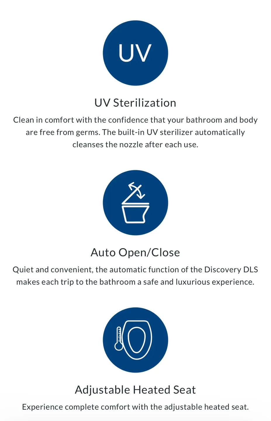 Bio Bidet DLS Bidet Seat image indicator(9)
