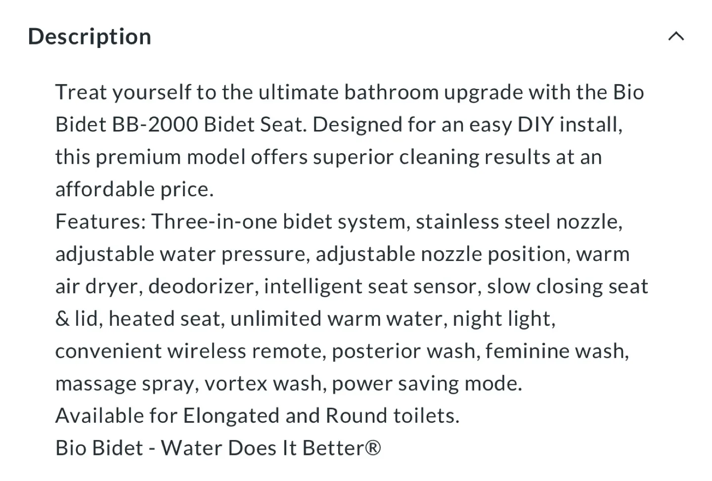 Bio Bidet BB-2000 Smart Toilet Seat Bundle image indicator(5)