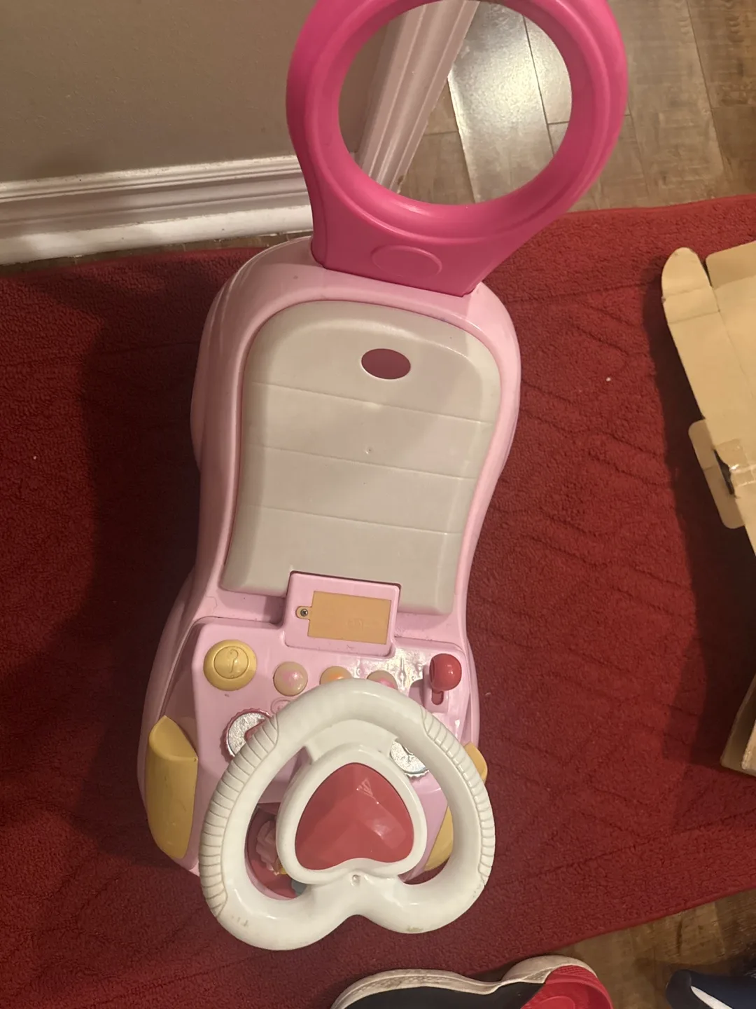 Pink Ride-On Toy Car image indicator(2)