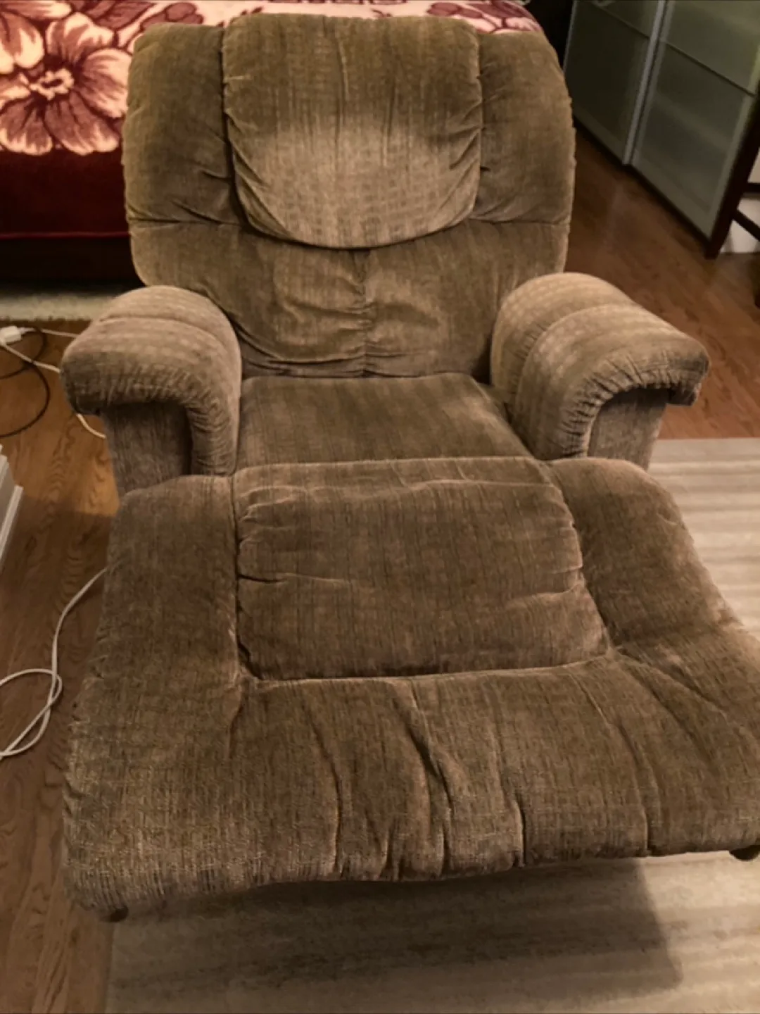 Brown Recliner Chair-Lazy boy image indicator(2)