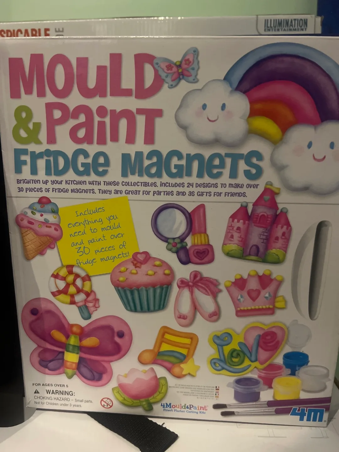 Fridge Magnets Mould and Paint Kit thumbnail