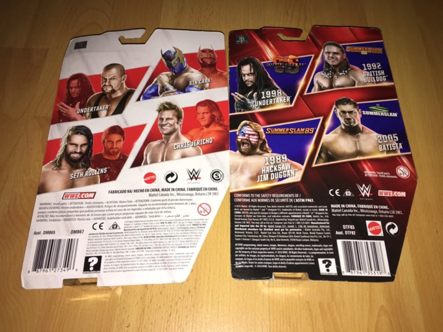 ($15 each) Sealed WWE Undertaker Action Figures image indicator(2)