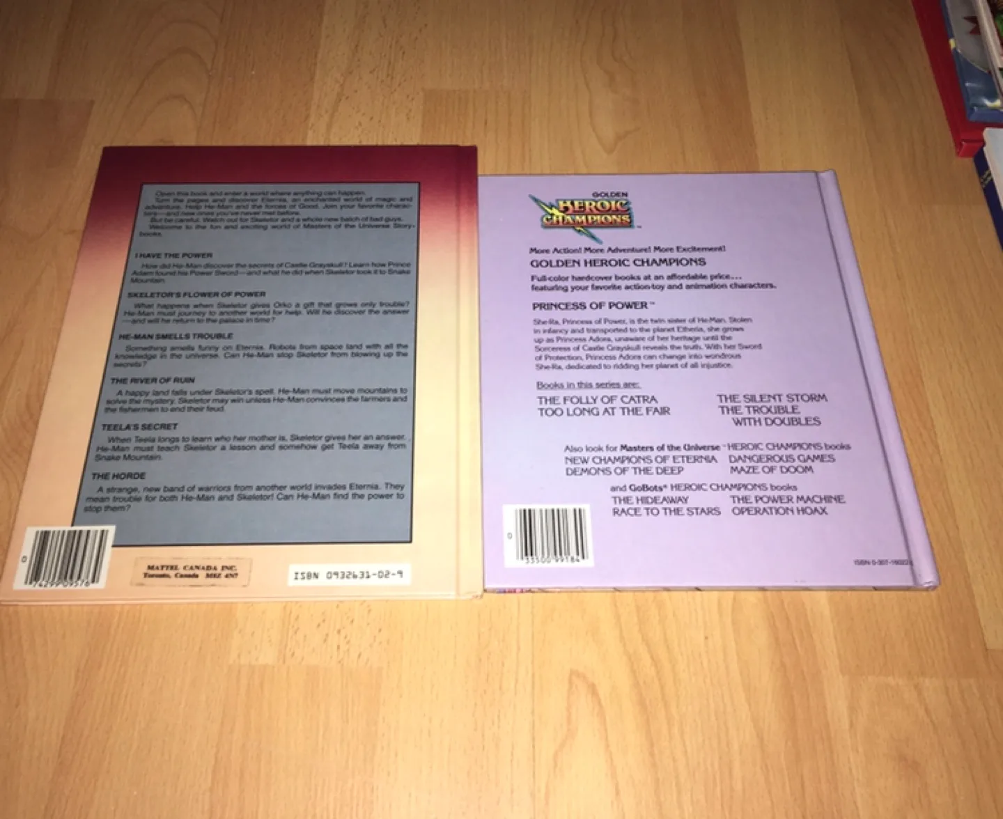 ($10 each) Hardcover He-Man and Hardcover She-Ra Books image indicator(5)