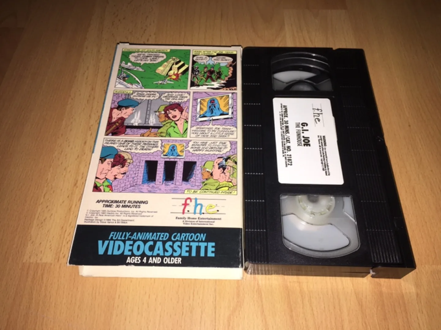 G.I. Joe Animated The Funhouse VHS Tape image indicator(3)