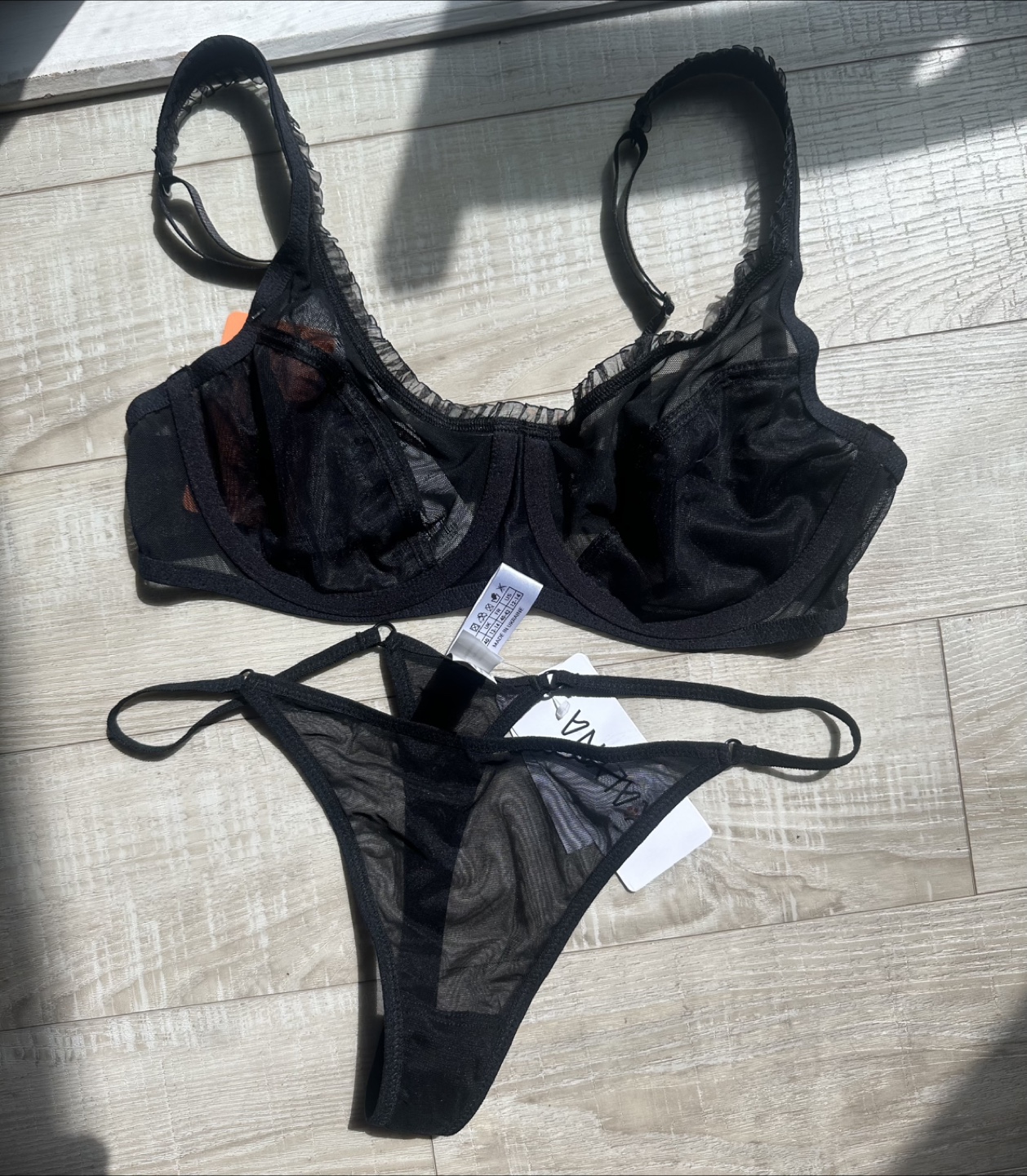 Black Lingerie Set - photo 2