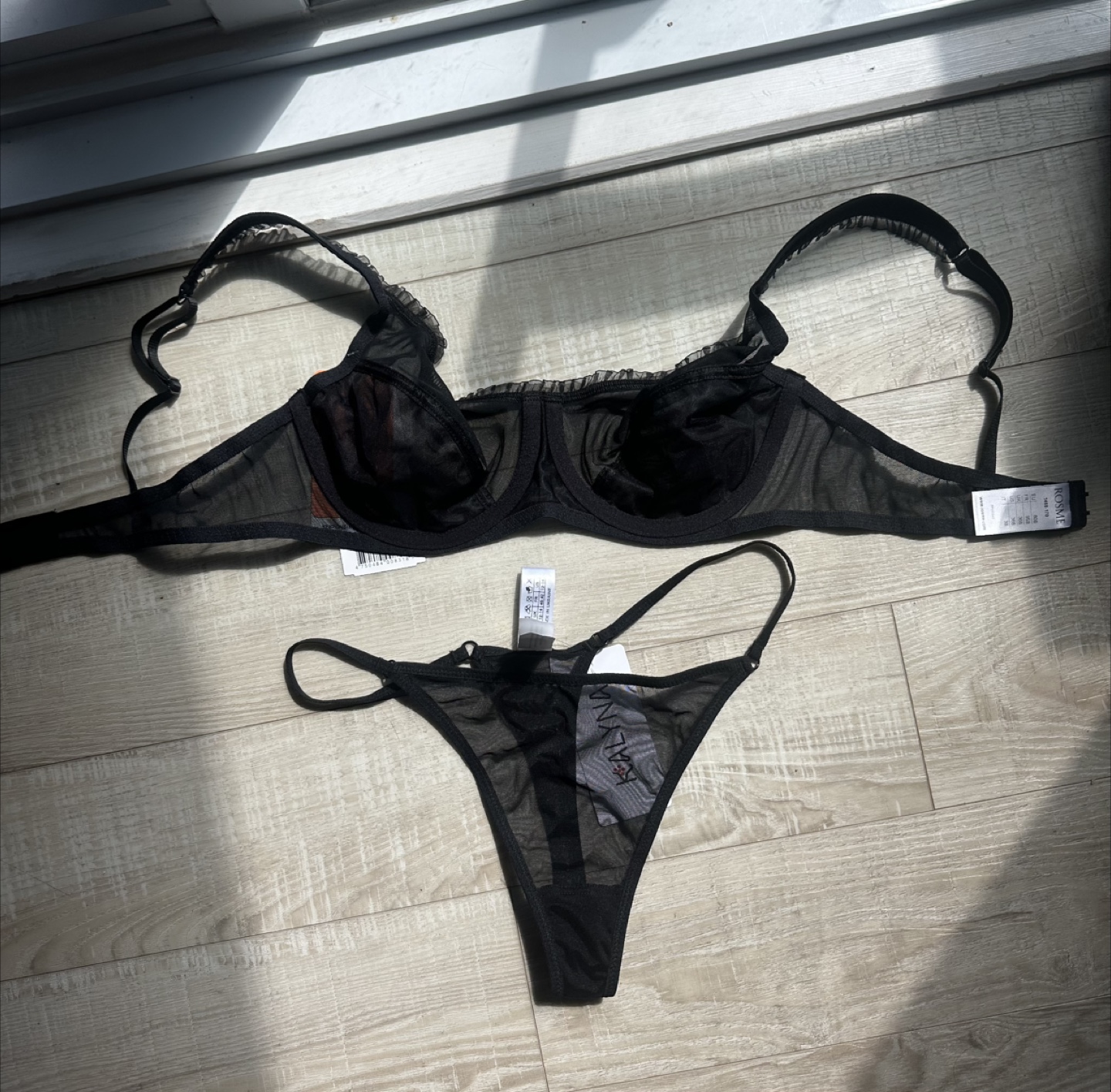Black Lingerie Set - photo 5