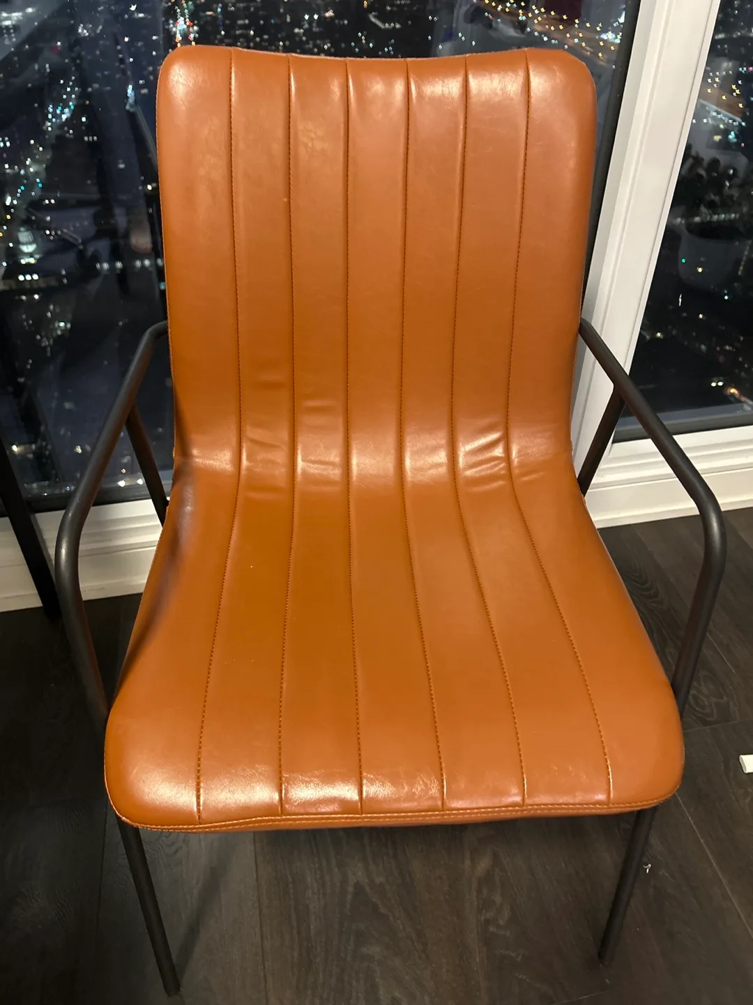 Stylish Brown Armchair image indicator(2)