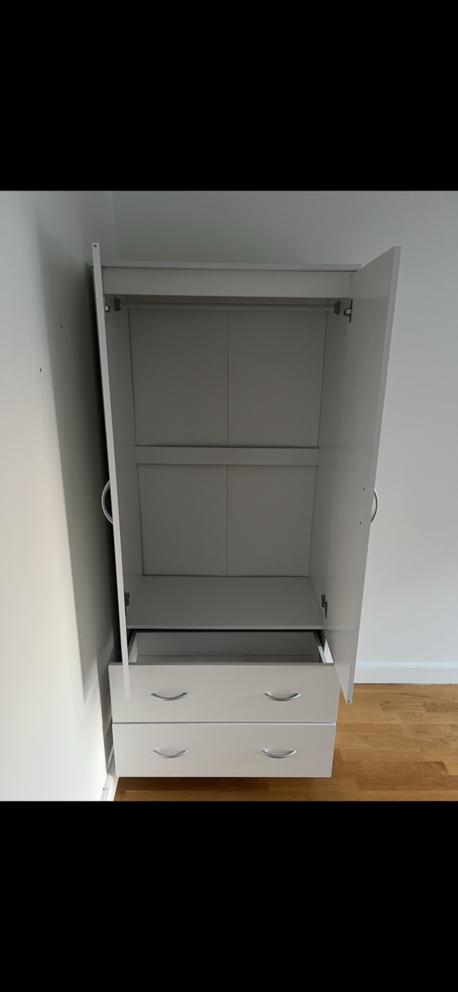 White Armoire with Drawers - photo 3