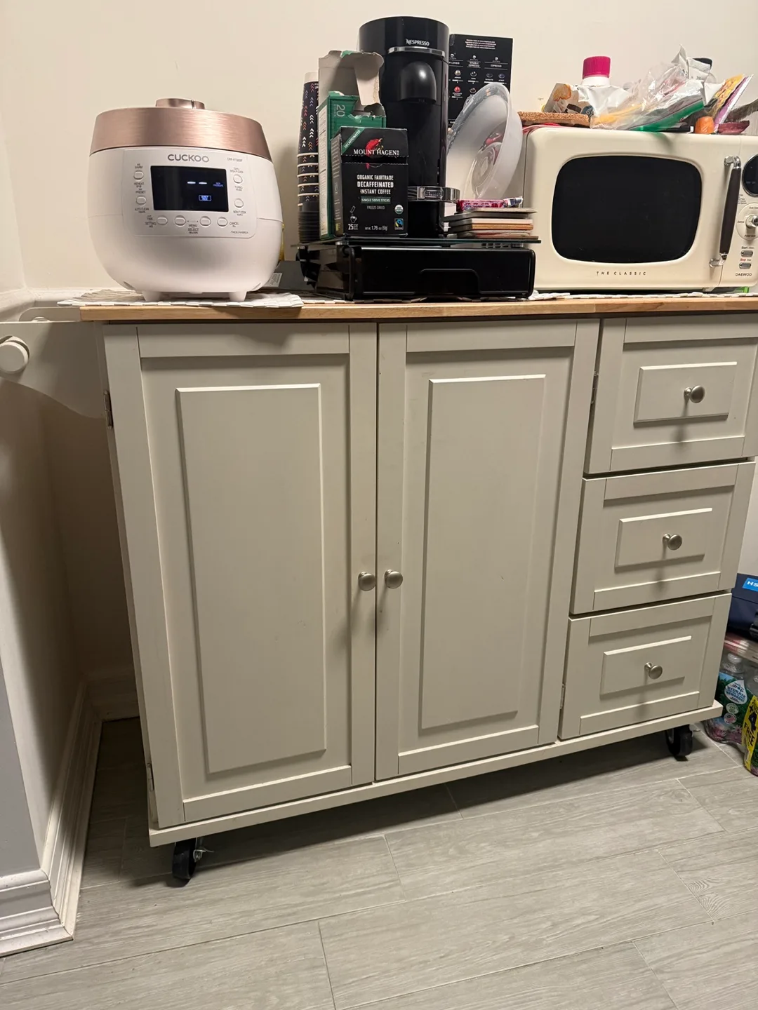 Kitchen Island Storage Cart thumbnail
