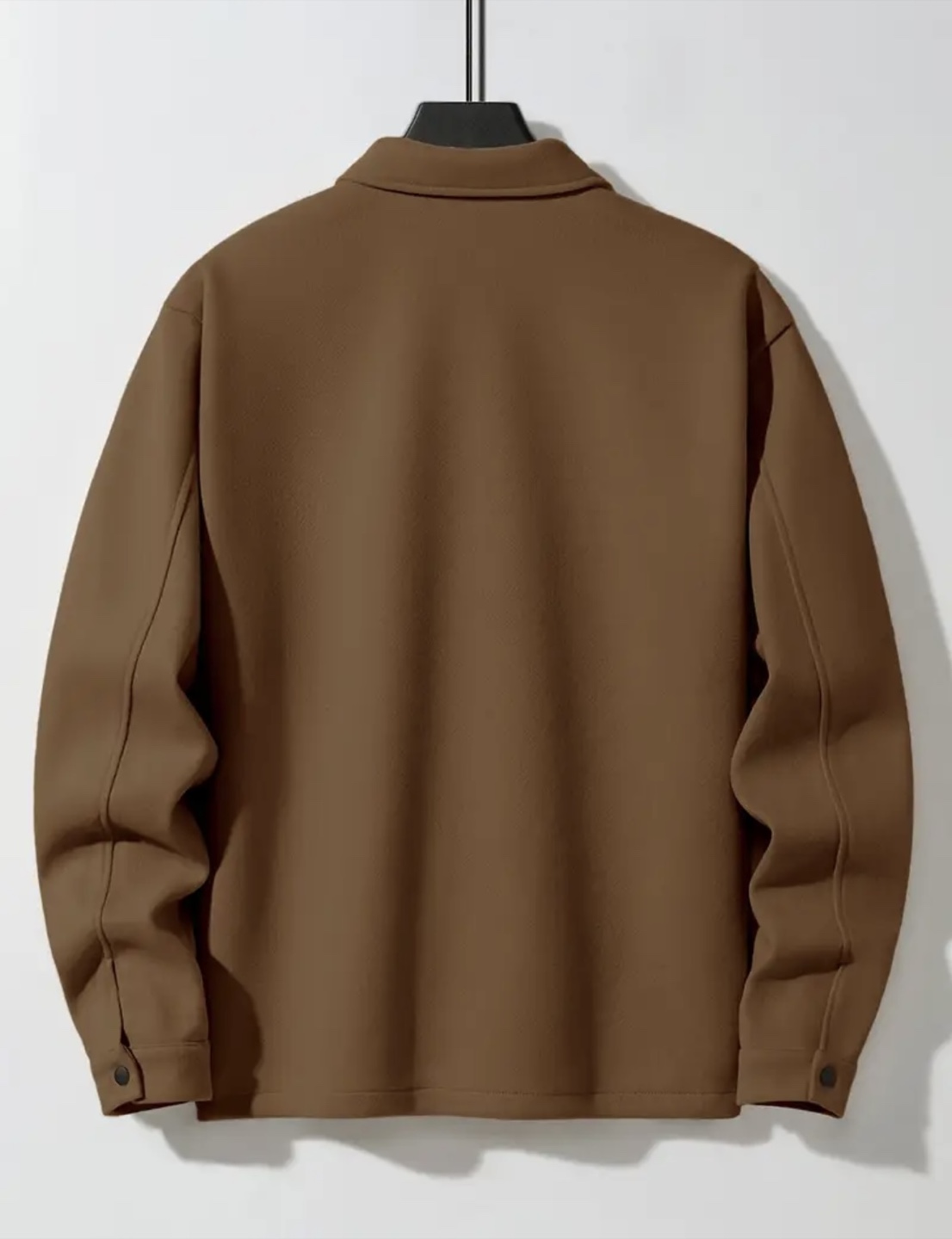 Brown button up jacket - photo 2