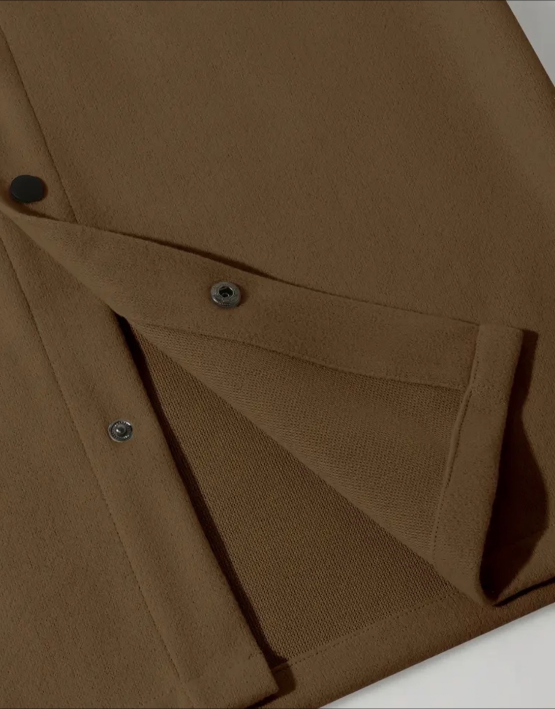 Brown button up jacket - photo 3