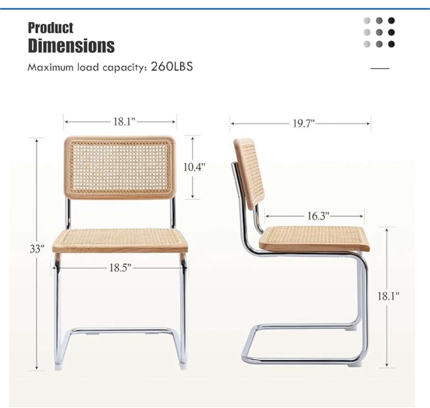 Rattan Dining Chair - photo 5