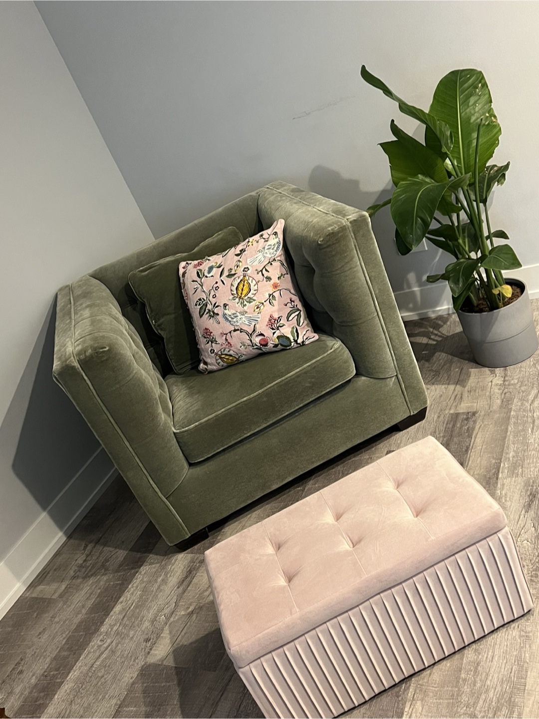 Green Oversized Chair