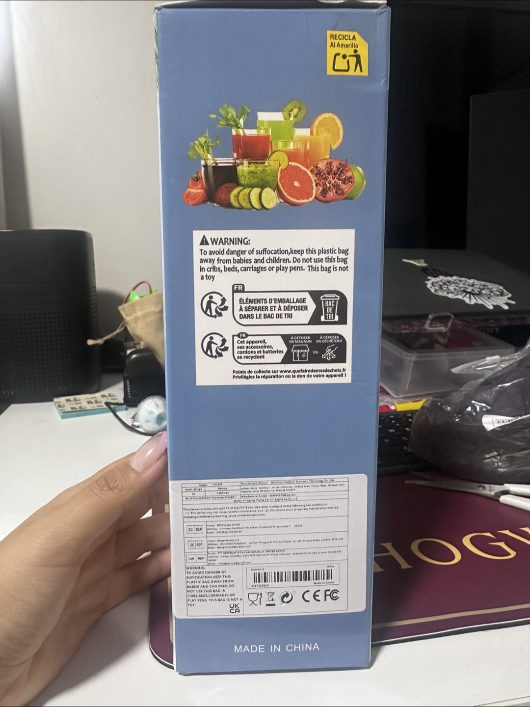 Juicing Cup HS - 860 electrical usb mini blender