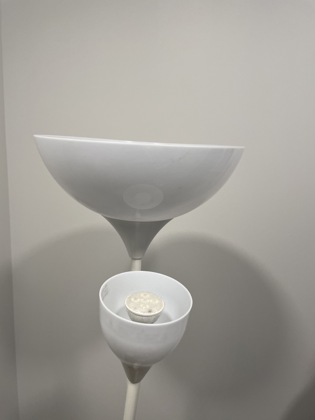 White floor lamp IKEA standard - photo 5