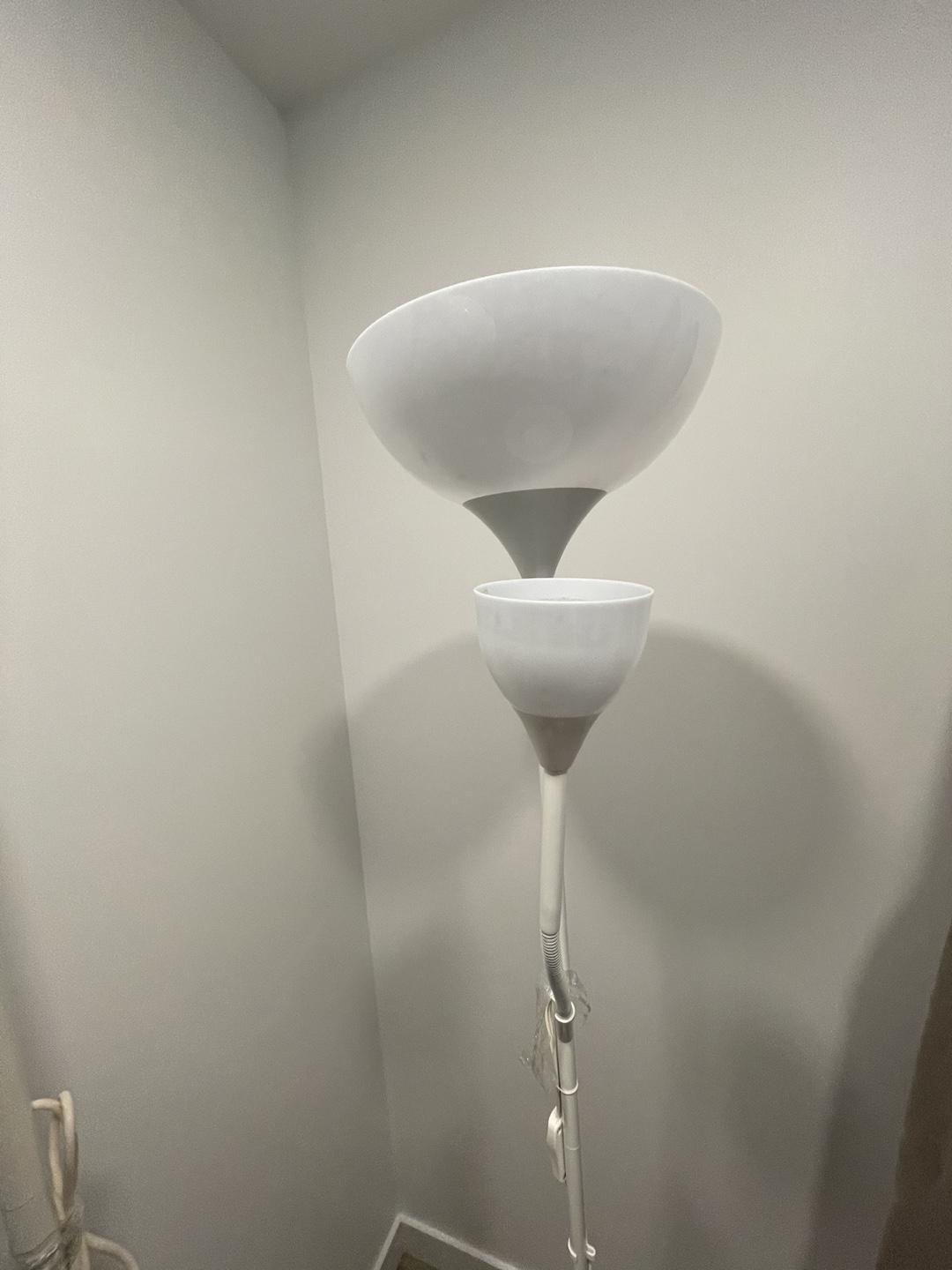 White floor lamp IKEA standard - photo 3