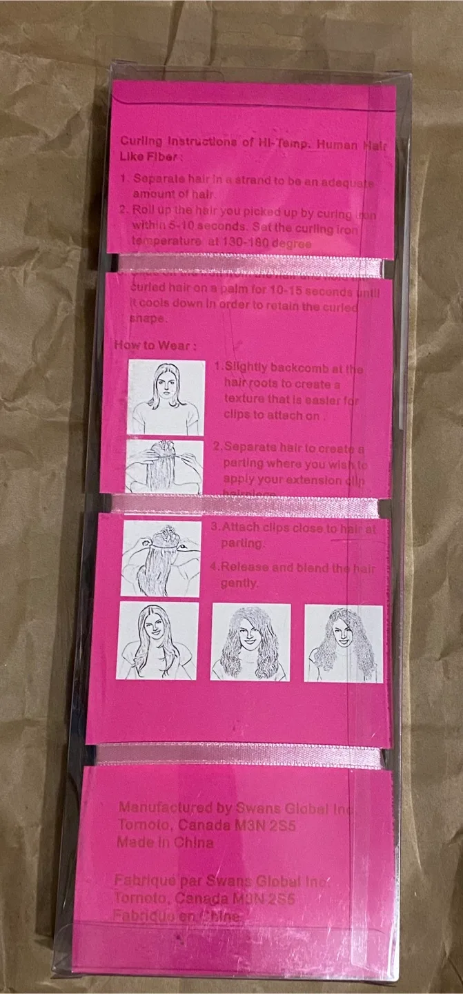 Wig Instant Hair Extensions image indicator(2)