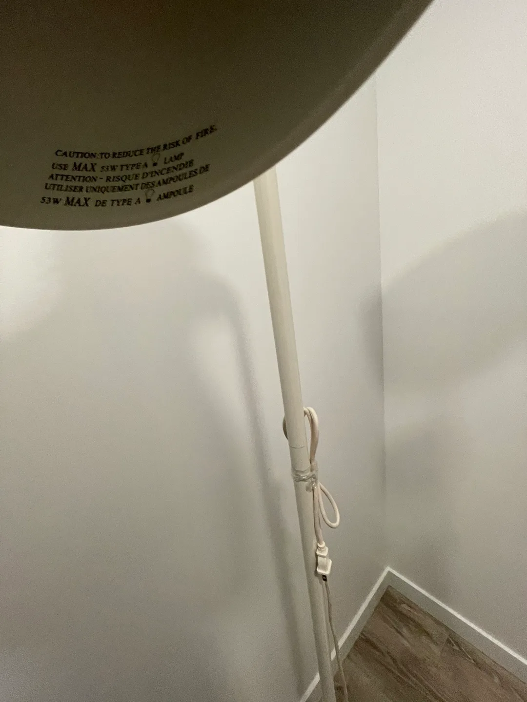 Floor Lamp IKEA white image indicator(3)