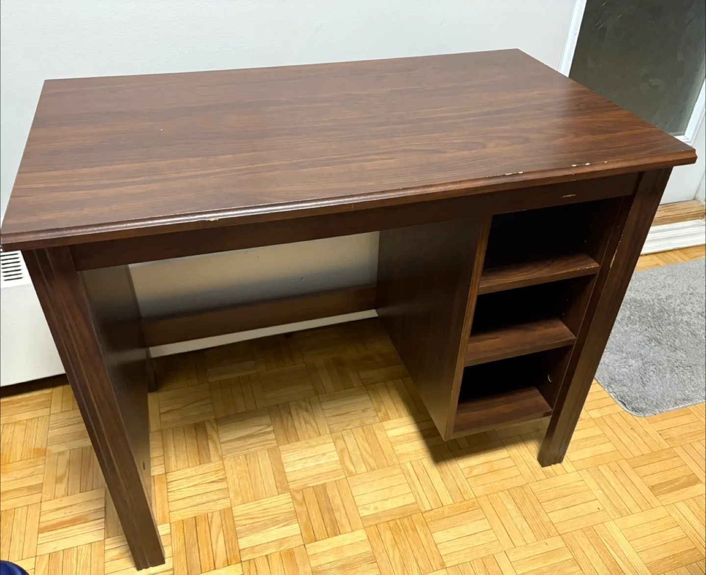 Dark Wooden Desk (Ikea BRUSALI) image indicator(2)