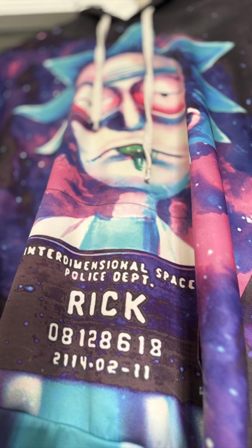 Rick and Morty Hoodie - photo 3