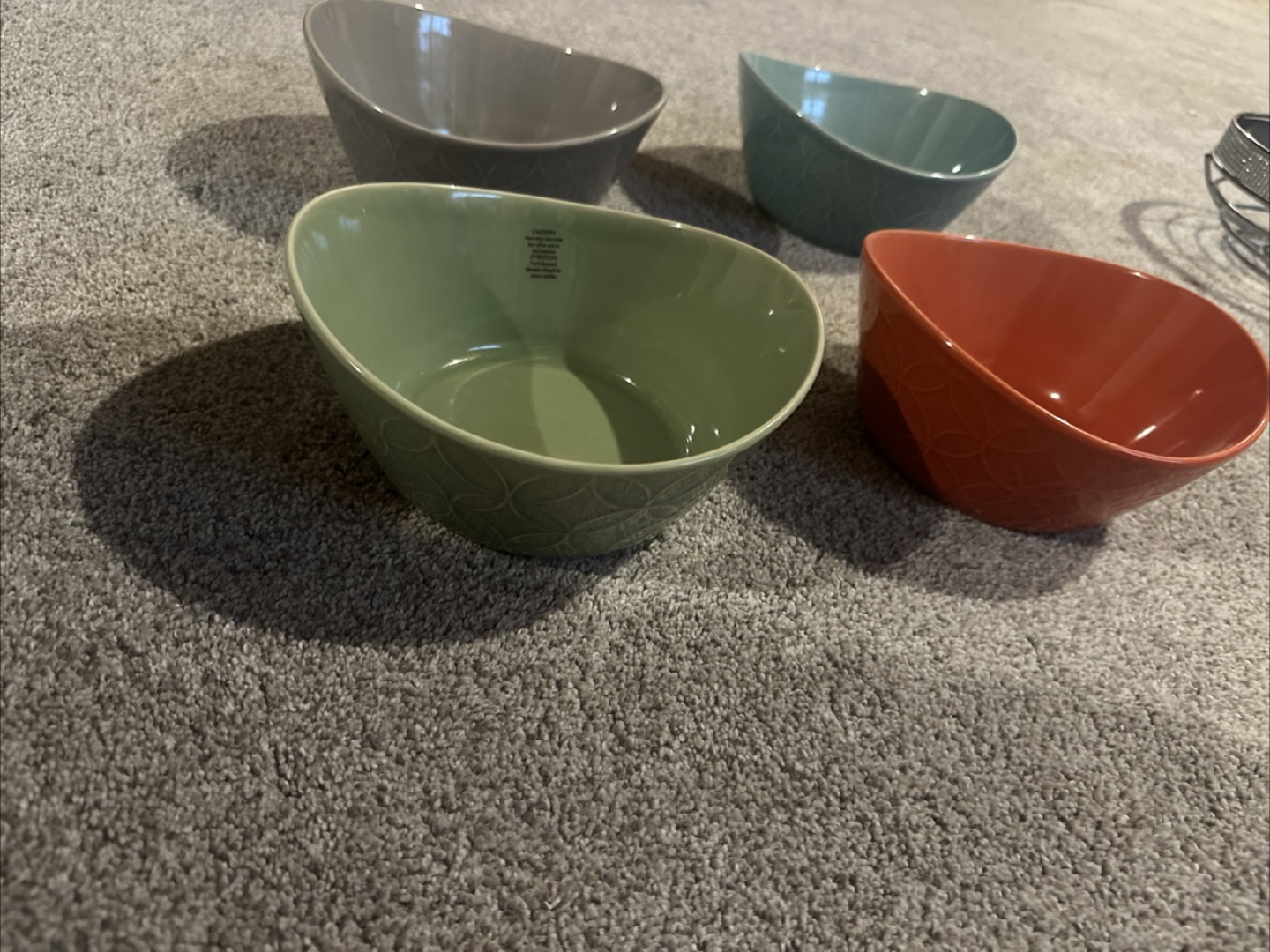 Set of 4 Decorative Bowls