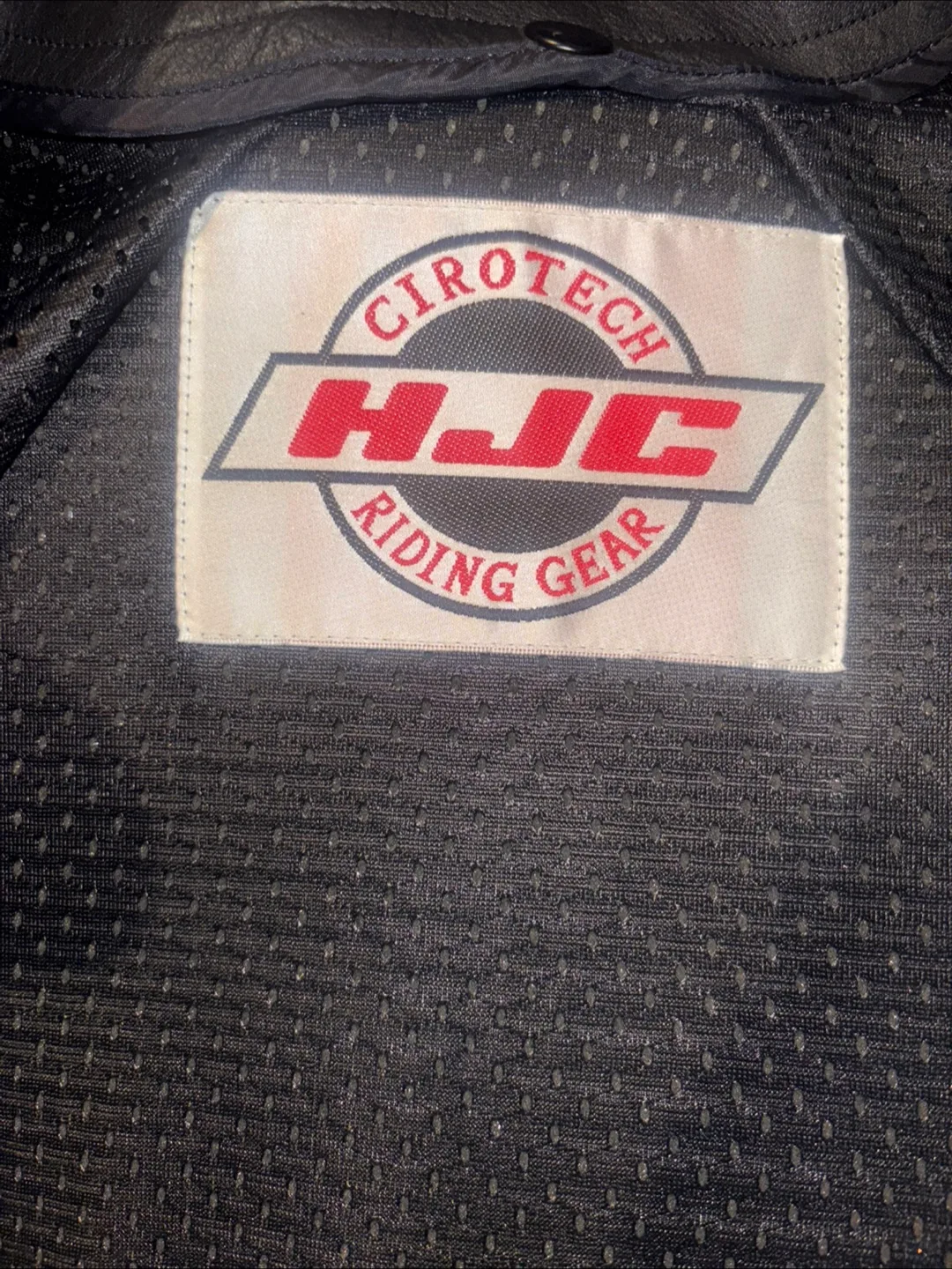 BILT Orange and Black Leather Motorcycle Jacket image indicator(9)