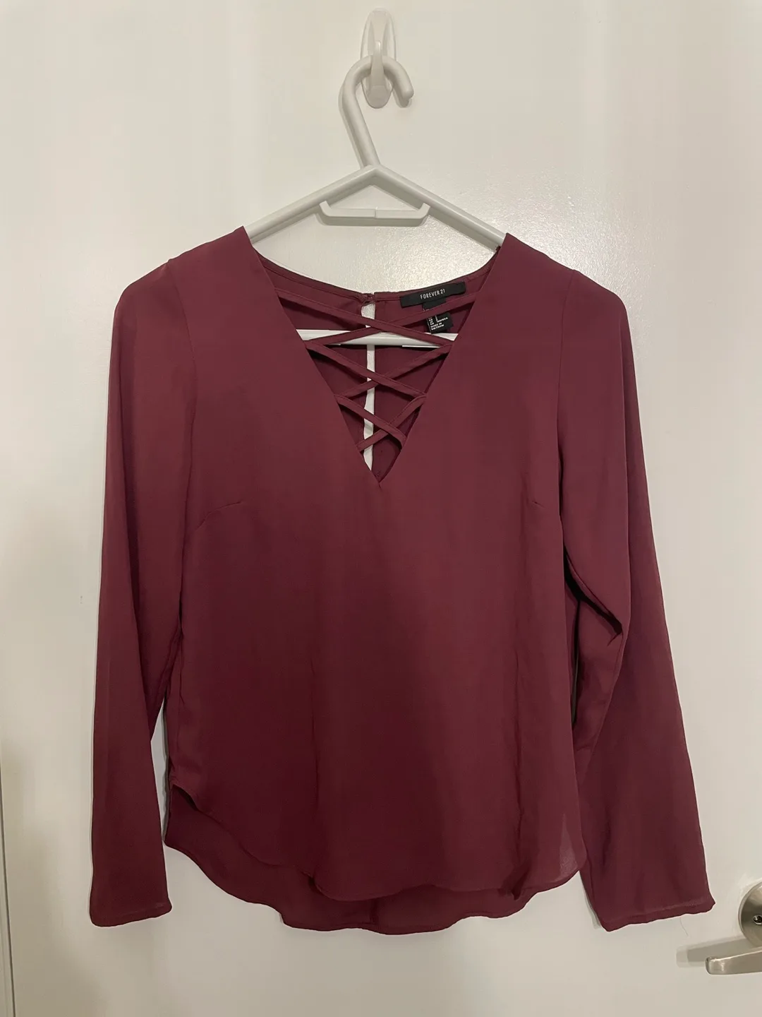 Burgundy Blouse thumbnail