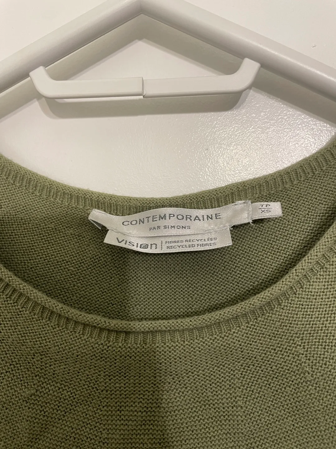 Contemporaine Par Simons Green Top - XS image indicator(2)