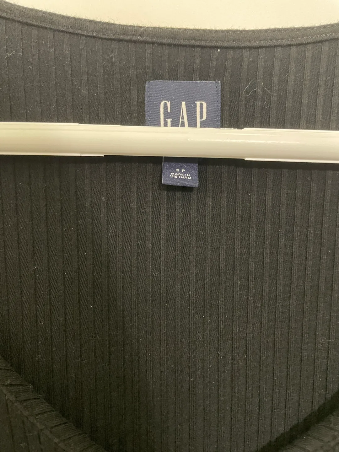 GAP Black Ribbed Dress image indicator(2)