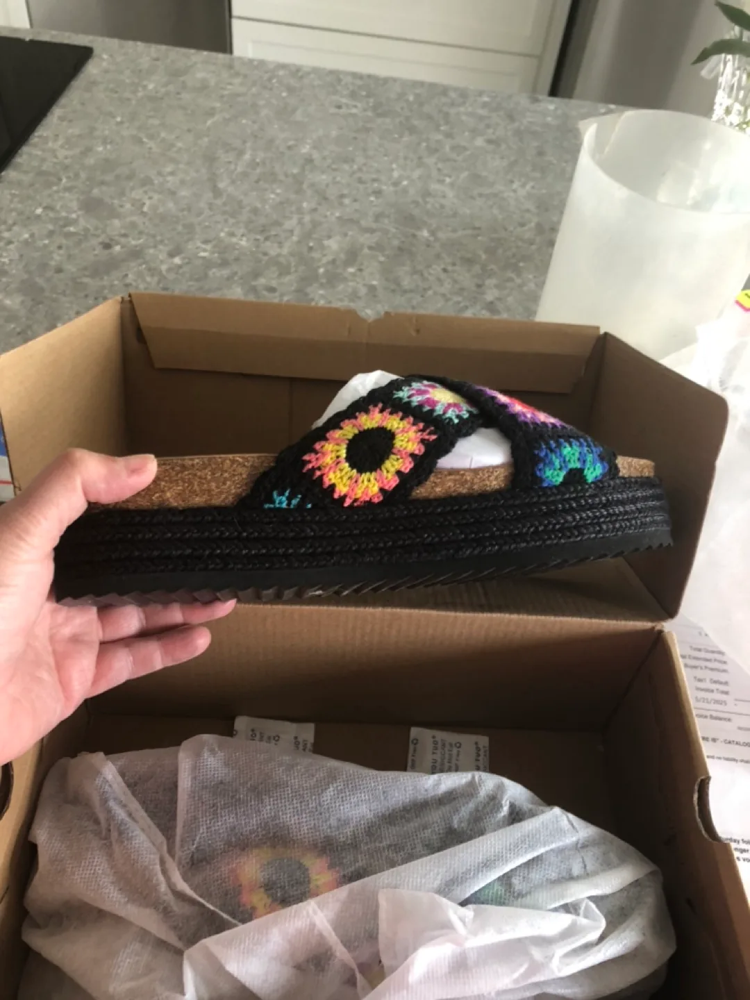 Coutgo Womens Platform Espadrille Sandals image indicator(7)