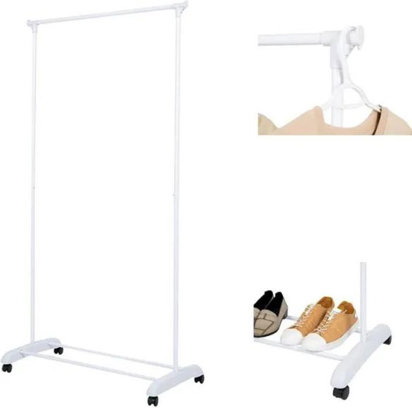 Clothes Rack with Wheels - photo 3