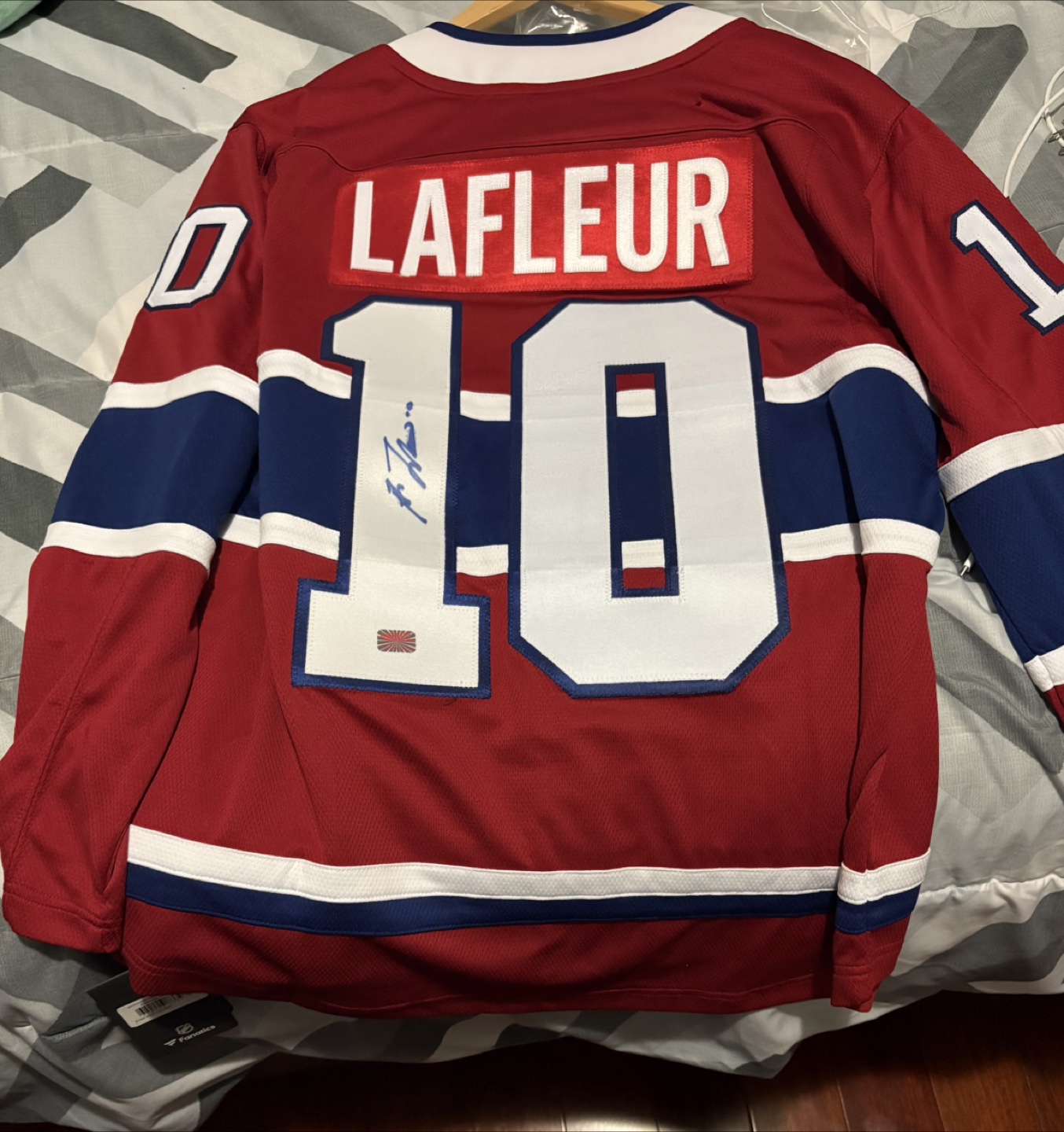 Signed Lafleur Jersey