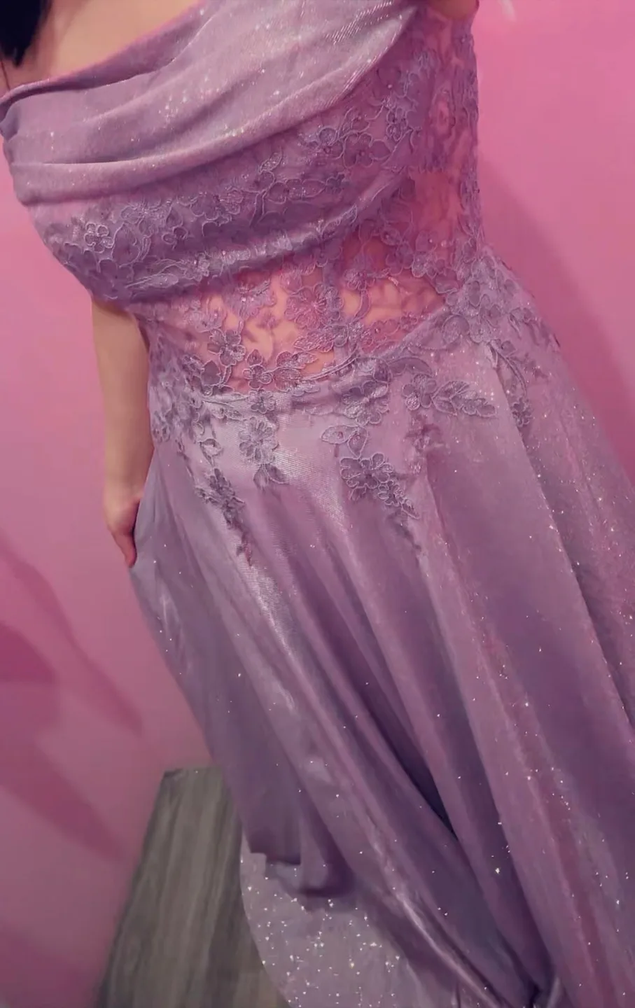 Lilac Prom Dress thumbnail
