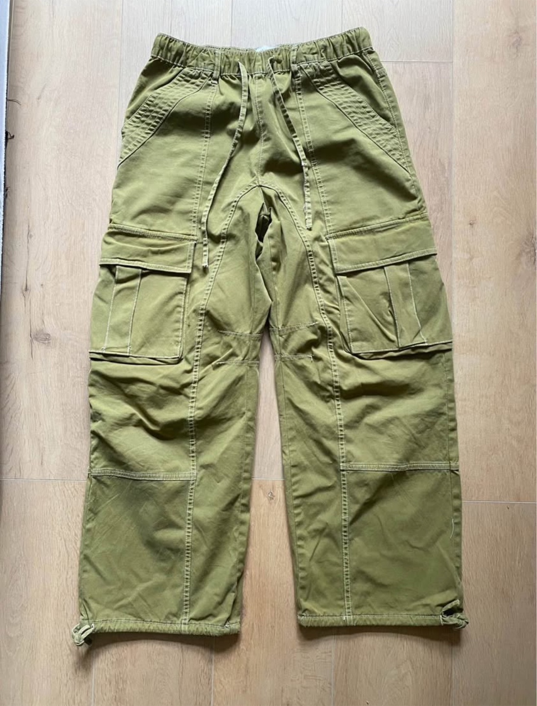 Zara Green Cargo Pants