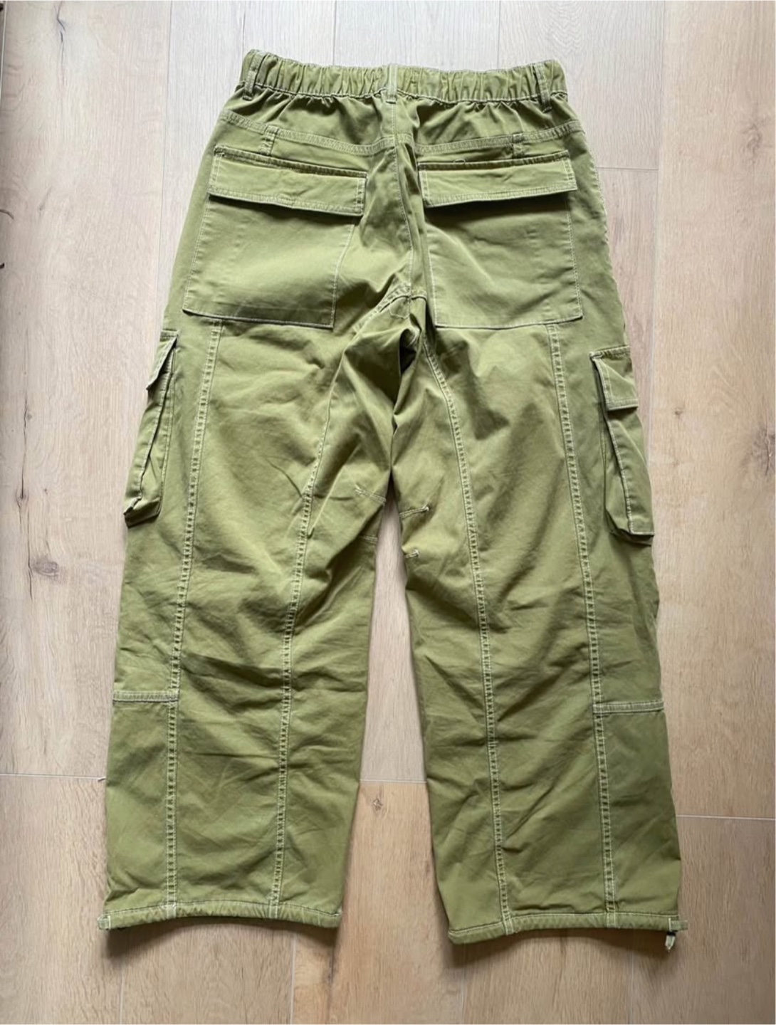 Zara Green Cargo Pants - photo 2