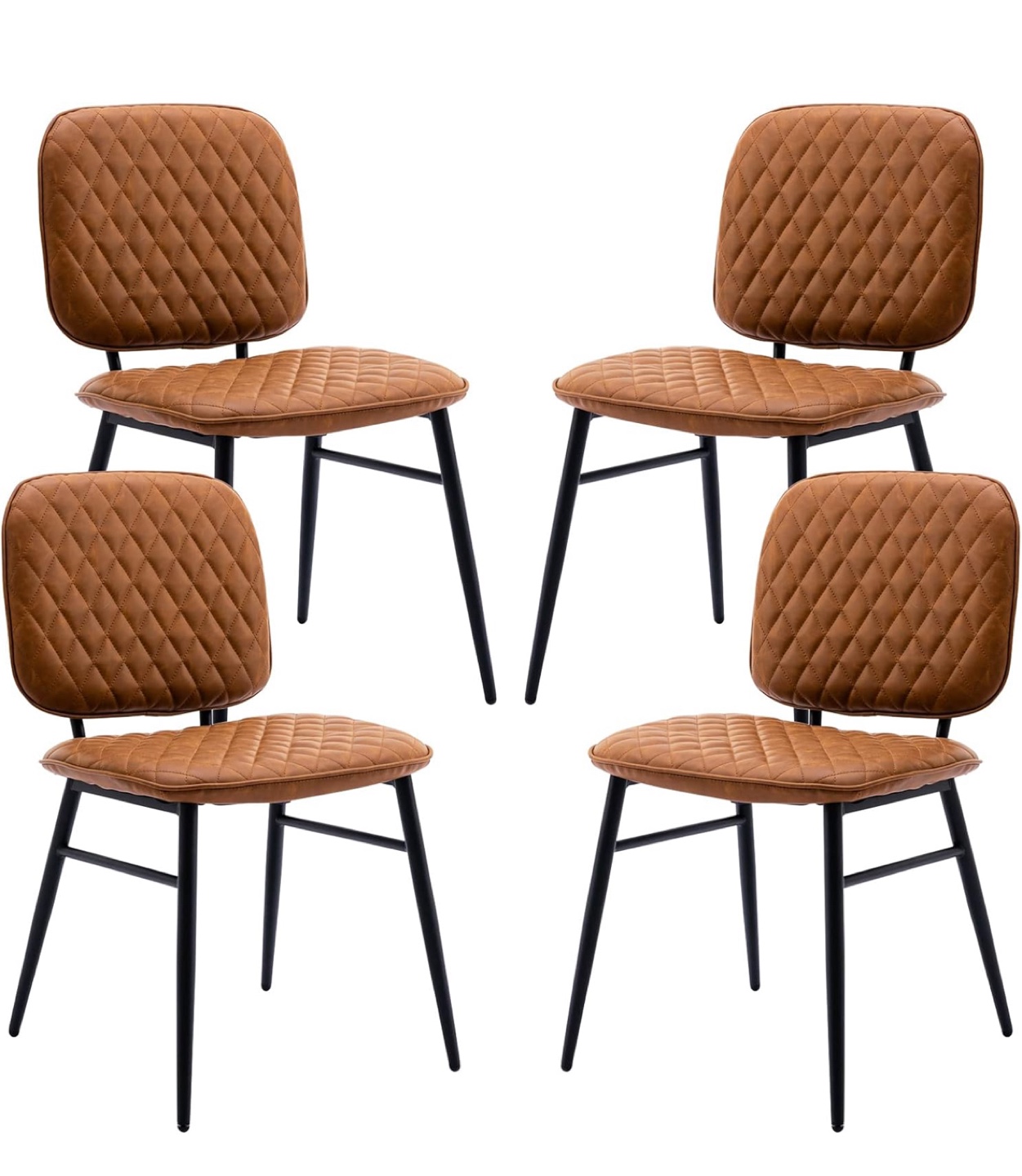 Set of 4 Modern Dining Chairs - photo 2