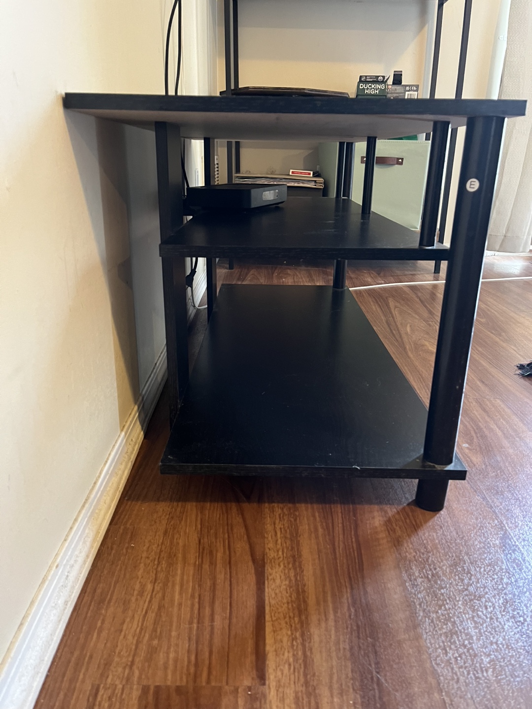 Black TV Stand - photo 2