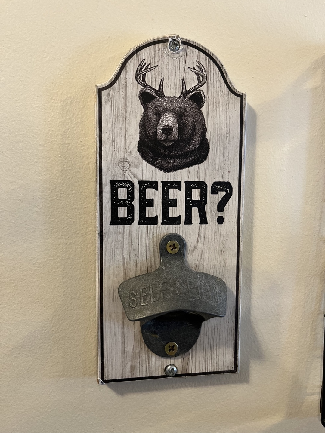 Rustic Beer Bottle Opener