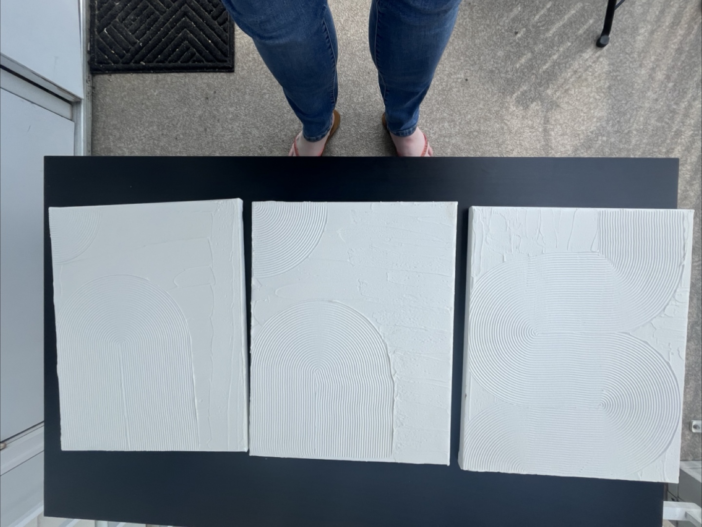 Textured Arch Wall Art