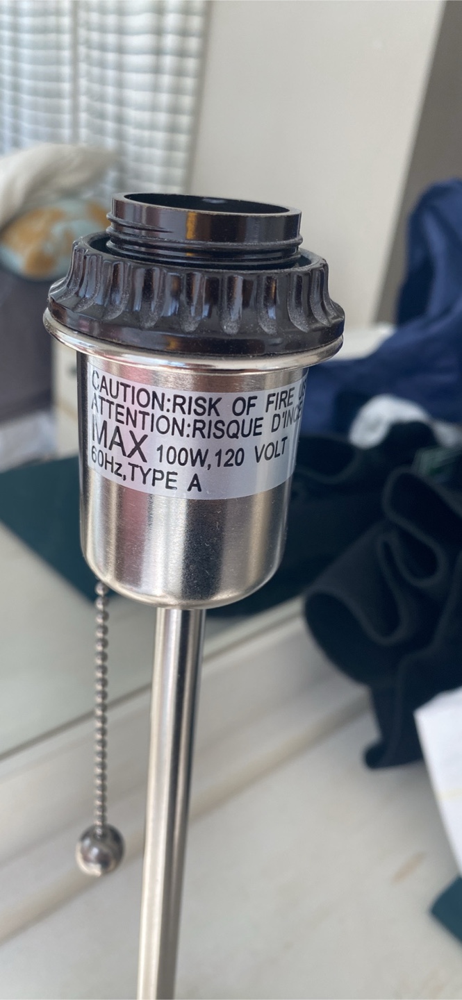 Chrome desk lamp - photo 2