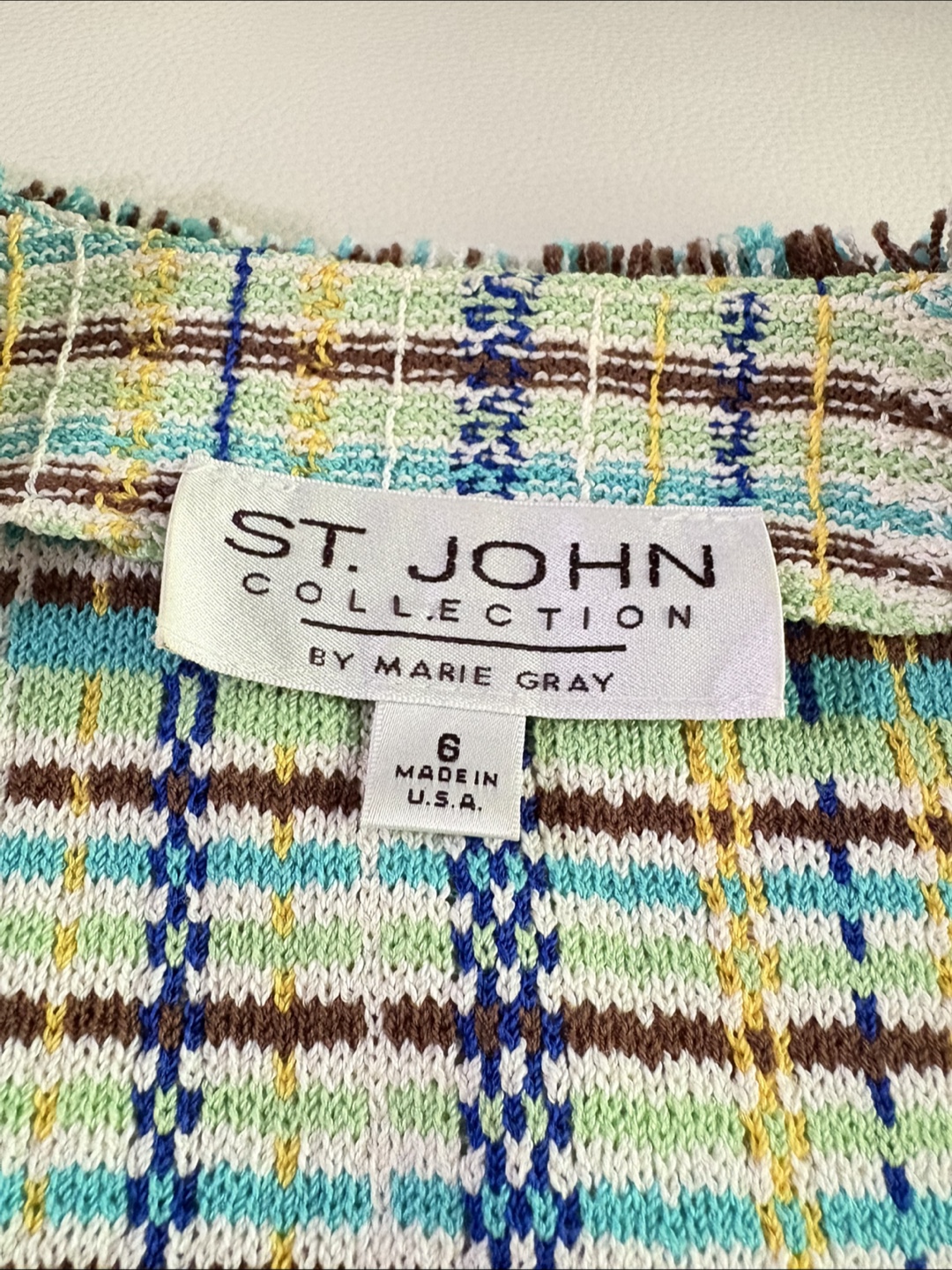 St. John Collection Plaid Jacket - photo 3