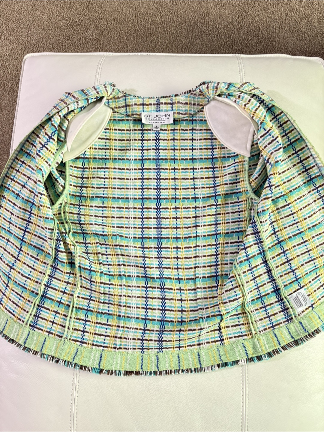 St. John Collection Plaid Jacket - photo 4