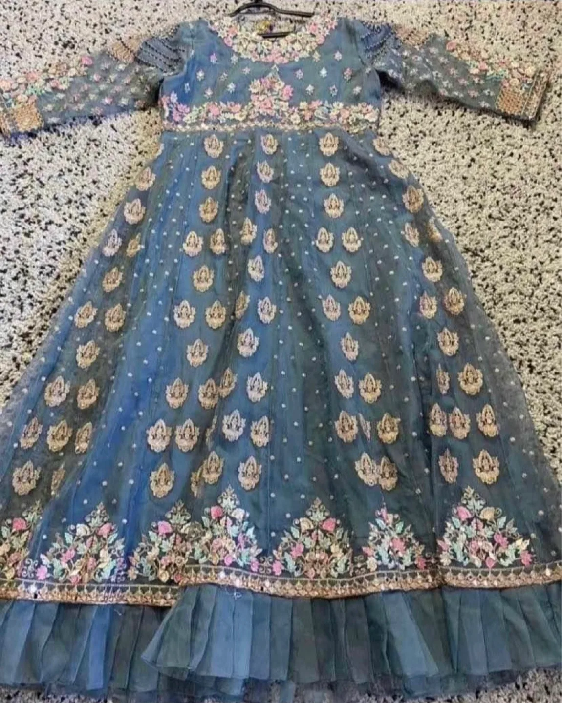 Embroidered party wear Dress image indicator(2)