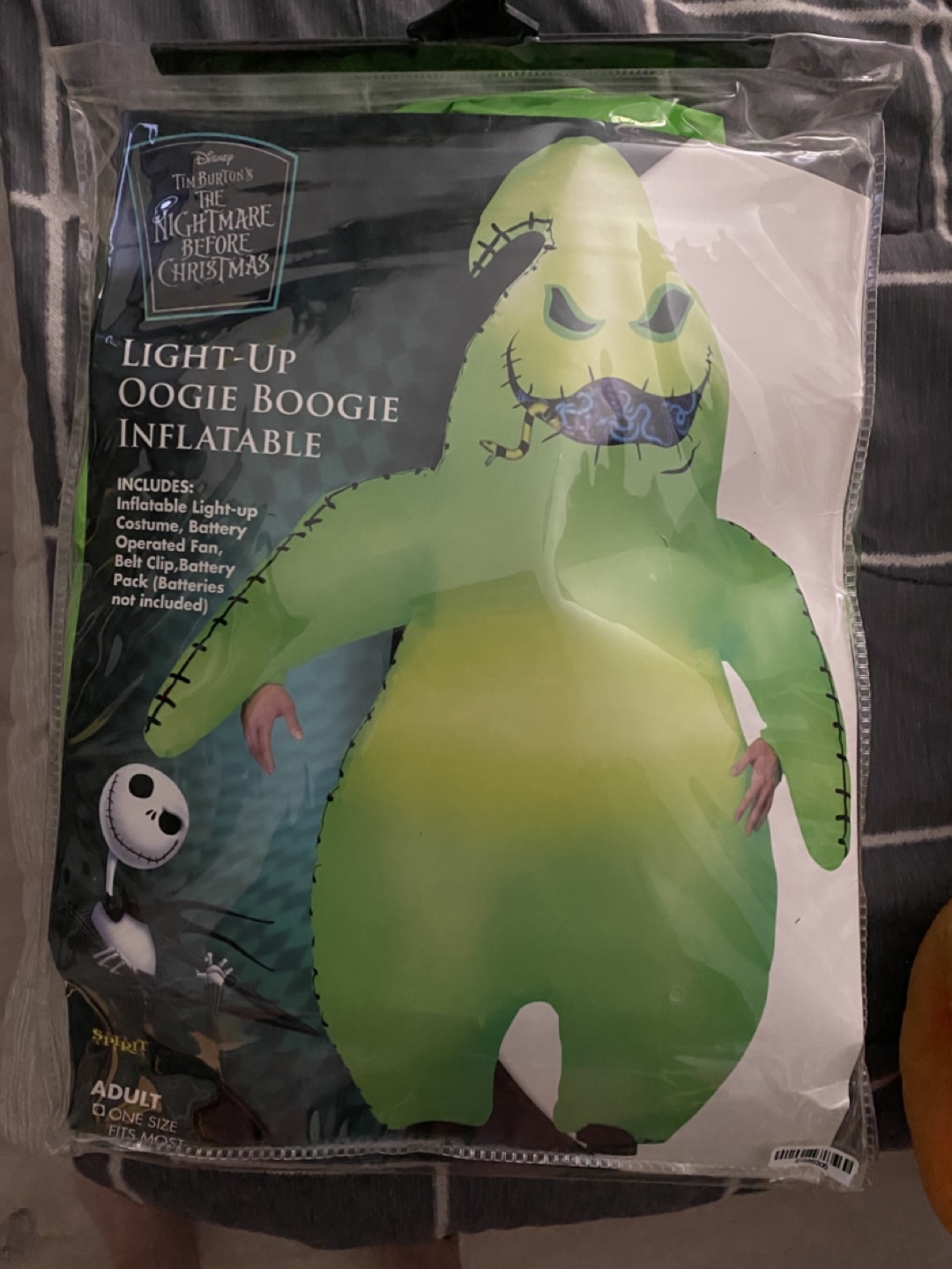 Oogie Boogie Light-Up Inflatable Costume