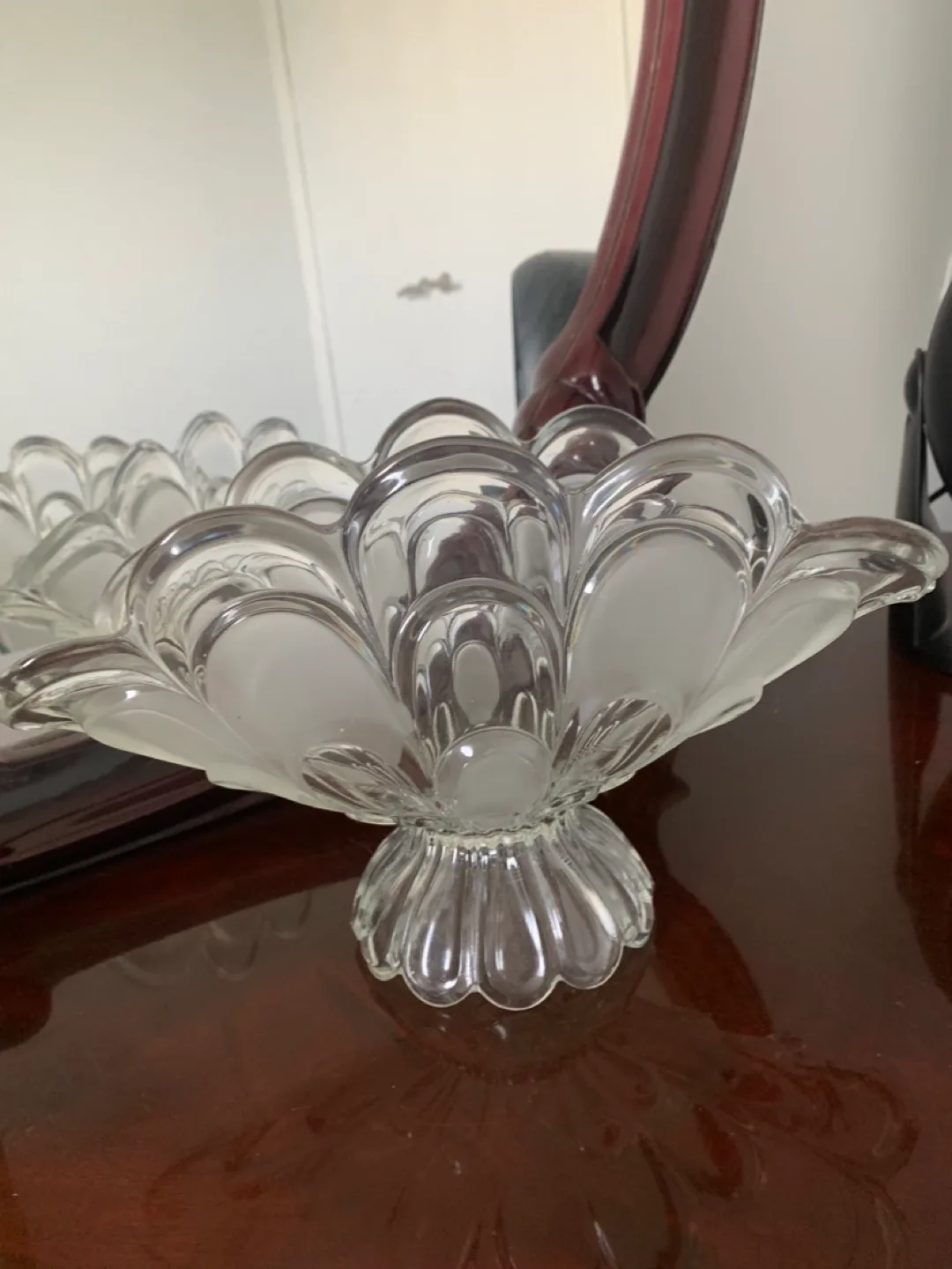 Floral Glass Bowl image indicator(4)